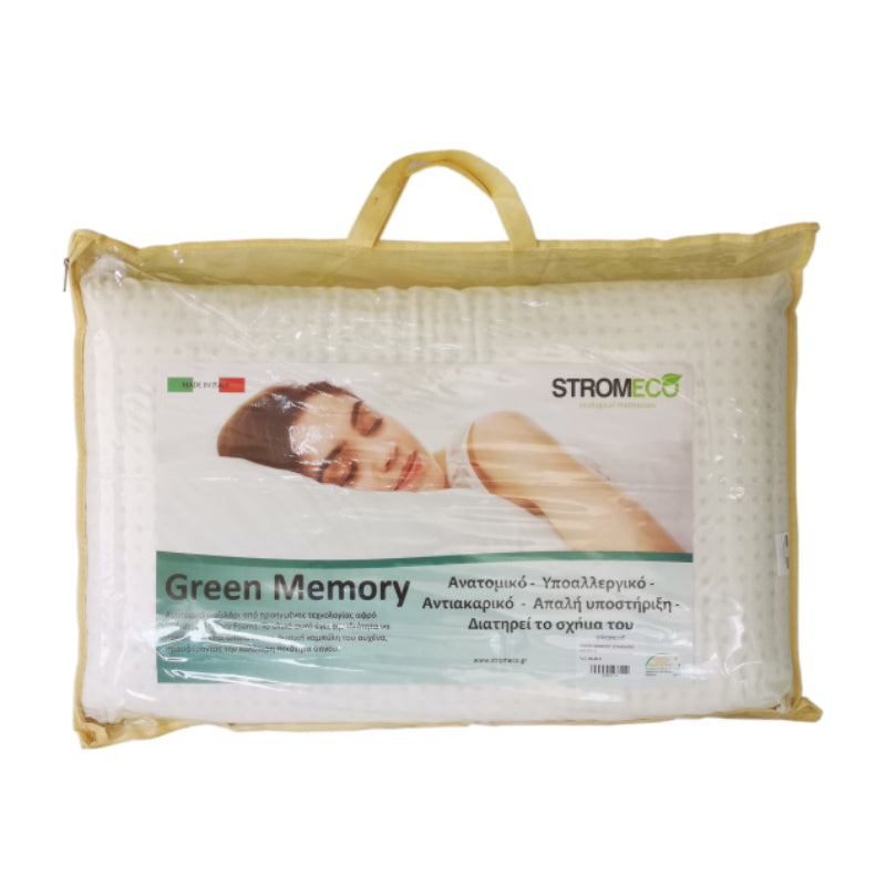 Stromeco Green Memory Kinder Schlafkissen Kind-Teenager Anatomische Kissen