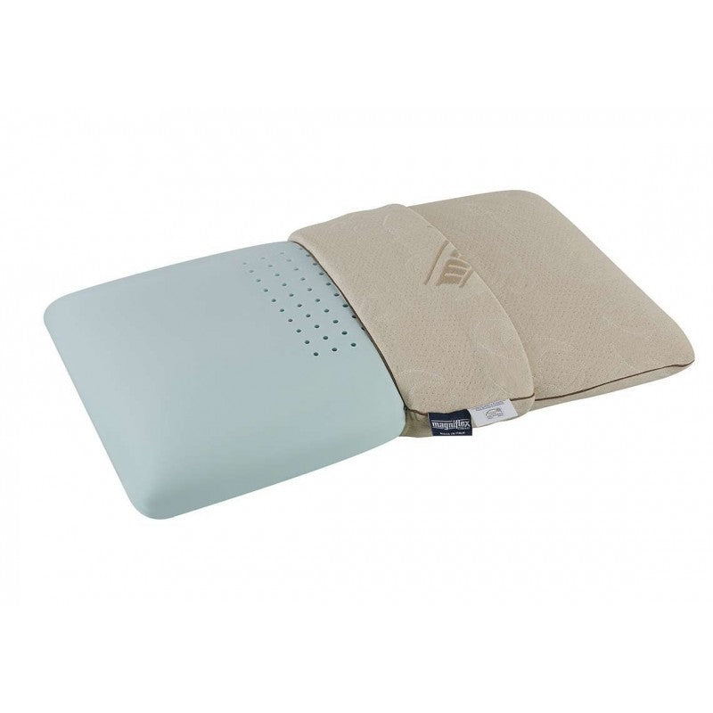 Magniflex Toscana Baumwolle Deluxe Maxi Anatomisches Kopfkissen